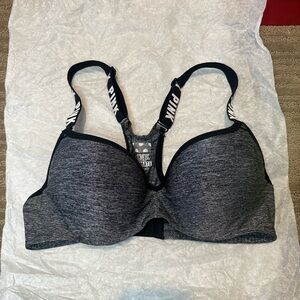 PINK Victoria's Secret Push-Up Racerback Sports Bra